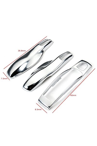 OEM Protective key case for Porsche Cayenne Panamera Boxster Macan 911 - Silver