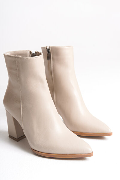 meyra'nın ayakkabıları Жіночі черевики на товстому каблуці з гострим носком і блискавкою