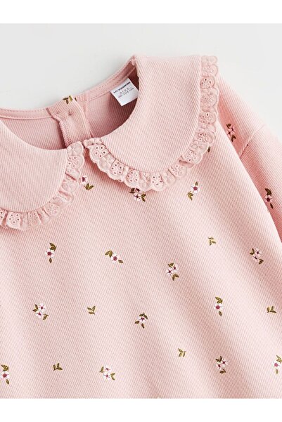 LC Waikiki Baby Collar Girl's Sweatshirt