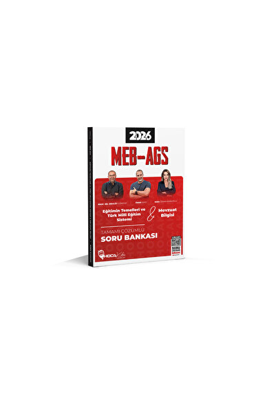 Hoca Kafası Yayınları 2026 MEB AGS Eğitimin Temelleri ve Türk Millî Eğitim Sistemi - Mevzuat Bilgisi Soru Bankası