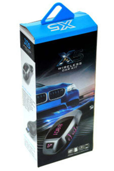 Trust FM Modulator Car Wireless Bluetooth 5.0 FM Transmitter with QuickCharge 3.0, USB, microSD, Microphon