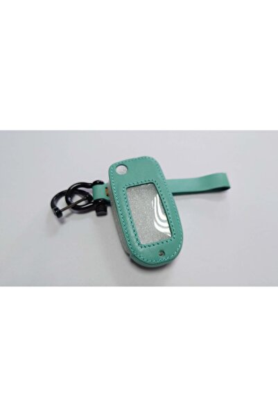 OEM Turquoise car key case, folding knife type, Polo/Golf/Passat/Beetle/Caddy/EOS/Tiguan/Skoda/Seat