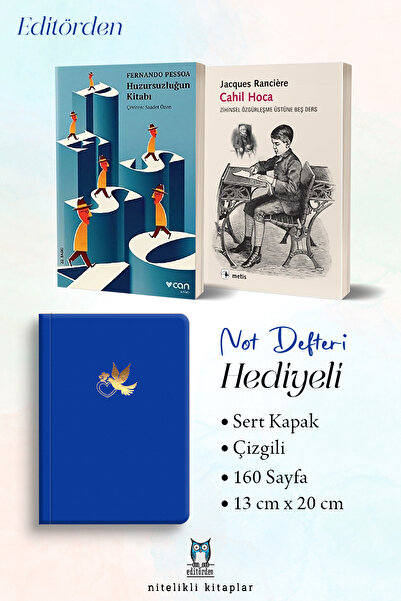 Metis Yayınları Huzursuzluğun Kitabı - Cahil Hoca/Jacques Ranciere
