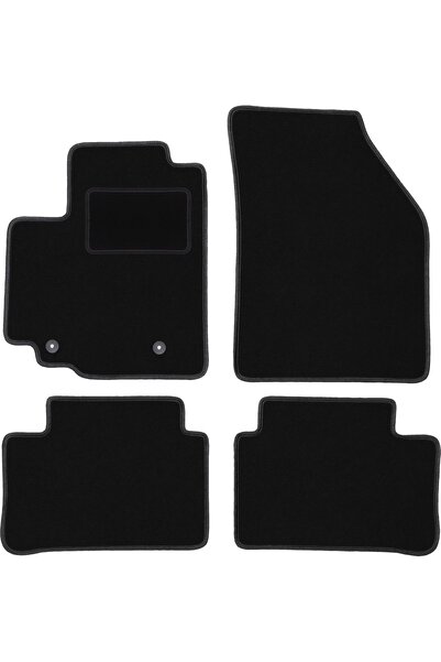 Other Covorașe negre din velur pentru: Suzuki Splash hatchback (2008-2014)