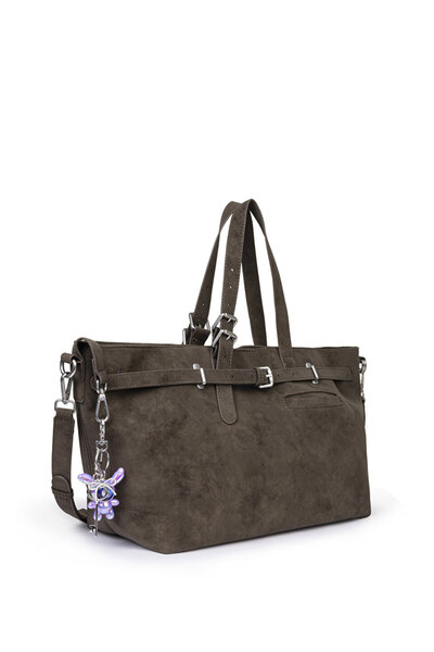 Twist Double Strap Metal Buckle Bag