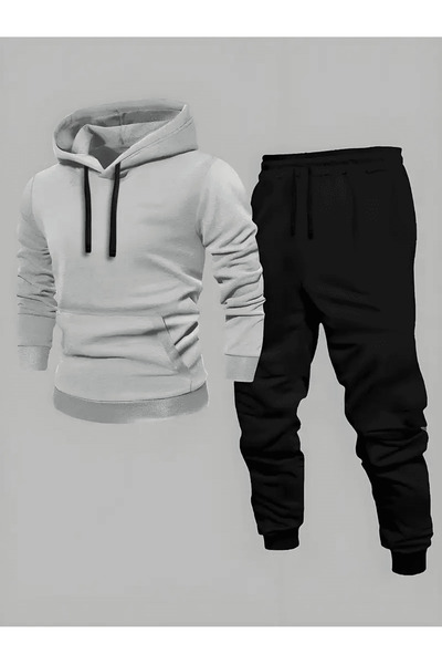 LAVİTTA Oversized Men's Hoodie Set with the Theme of'Race Gte'