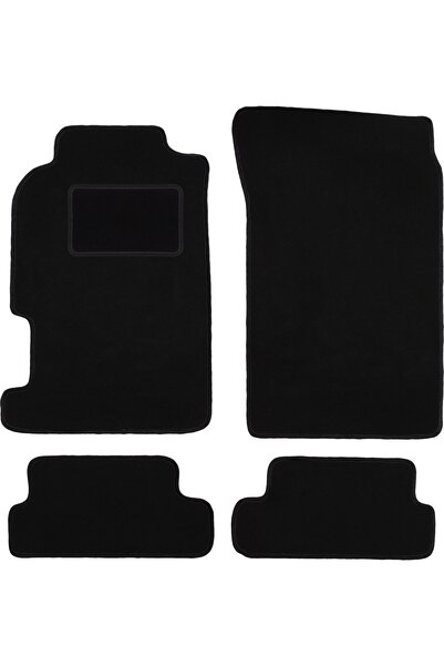 Wielganizator Covorașe auto din velur negru pentru: Honda Prelude V coupe (19...