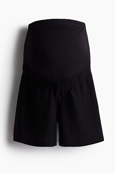 H&M MAMA Keten Karışımlı Şort