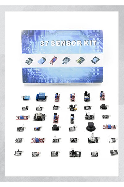 DevreBahcesi Arduino 37 Parça Sensör Seti Kutu Dahil