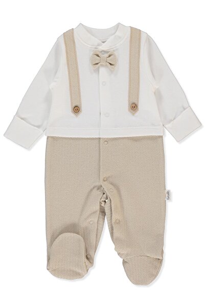 Bebetto Jakarli Two-Strap Jumpsuit (Baby King/25) Beige