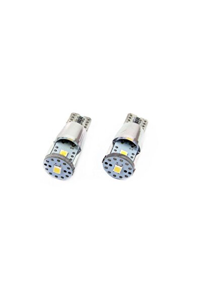 JollyMag Sada CANBUS kompatibilních LED autožárovek T10e W5W 3 SMD ALU bílé 1...