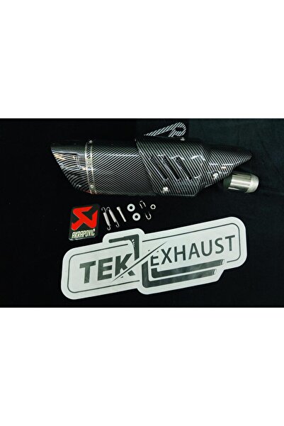 Tek Exhaust YENI MODEL AKREP EGZOZ - KARBON - RACING LINE