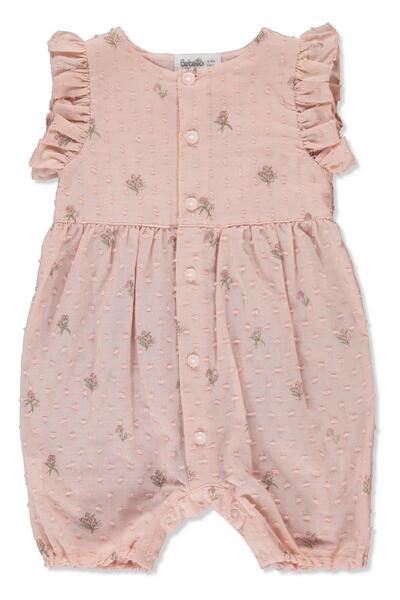 Bebetto Dokuma Golf Jumpsuit (Mature Flowers) Dried Rose