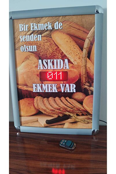 VALERM ASKIDA EKMEK ELEKTRONİK LED SAYAC PANOSU