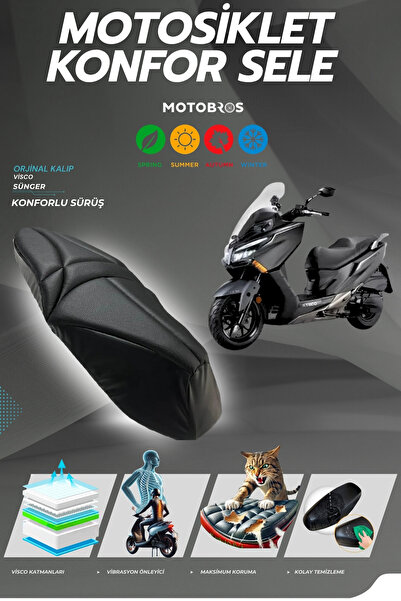 Motobros Husă de șa KYMCO XTOWN Comfort, din spumă viscoelastică