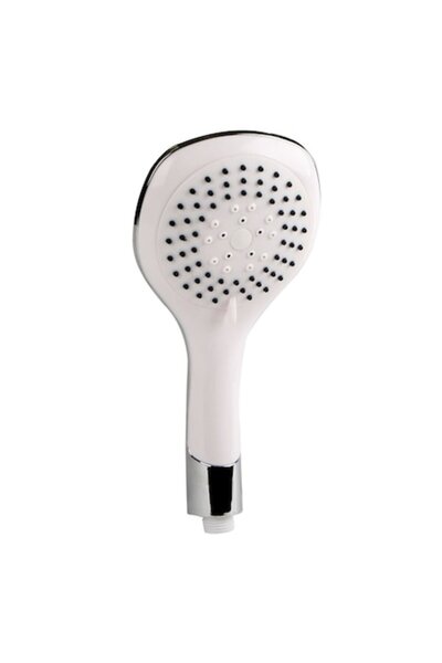 SHOPIENS Multifunctional Shower Head, White, 5 Functions, Plastic