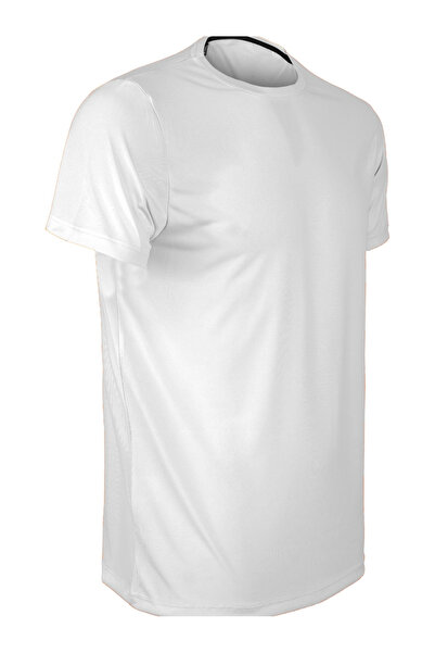 blck & premium Clima-Cool Softtouch Tech. Blck % Prei̇mum Printed Sweat-Absorbing Premium Quality Sports T-Shirt