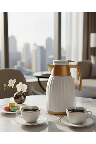 AiroBazar 1.5 Liter Double Glass Vacuum Thermos |   Heat Resistant, Keeps Warm & Cold for a Long Time