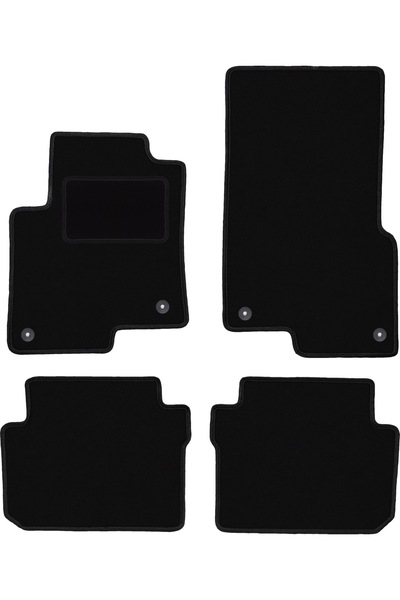 Other Covorașe negre din velur pentru: Smart ForFour I hatchback (2004-2007)