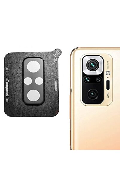 Bibilel Protecție pentru lentilă cameră Xiaomi Redmi Note 10 Pro / Note 10 Pro Max - Mocolo Silk HD PRO, Negru