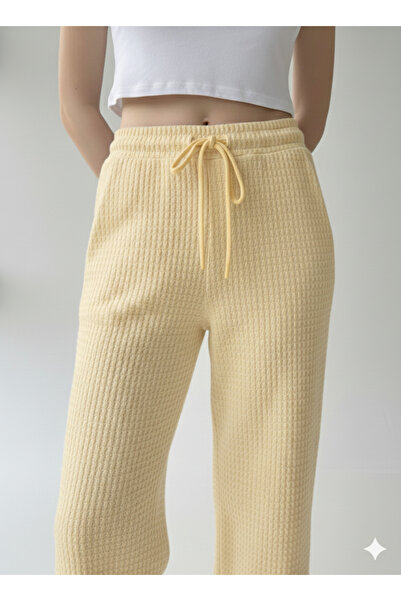 ZİYMO ΓΥΝΑΙΚΕΙΟ Καλοκαιρινό Παντελόνι από Ύφασμα Bubble