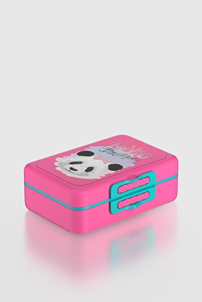 Renga Tondo Desenli PP Çocuk Beslenme Kabı 192008 Pembe