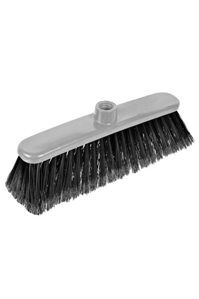 SHOPIENS Silver Broom Head without Handle, Soft Bristles 26cm, Bristle Length 7.5cm - MYONNA