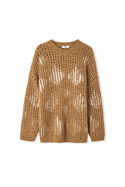 İpekyol Tricottage with Openwork and Sequins