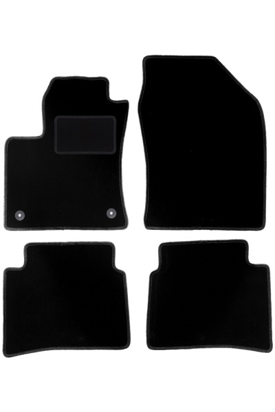 Wielganizator Covorașe auto din velur negru pentru: Toyota Prius IV hatchback...
