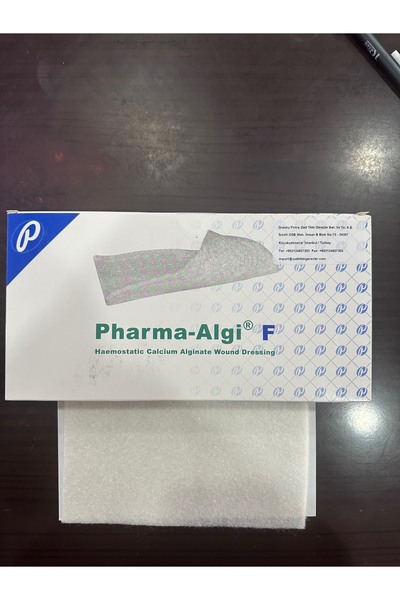 Pharma-Algi F Kalsiyum Alginat Lifli Yara Bakım Örtüsü 10cm x 20cm (10 Adet)