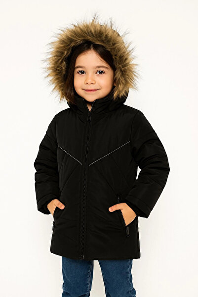 My Hanne Hooded Winter Girl's Coat 4200