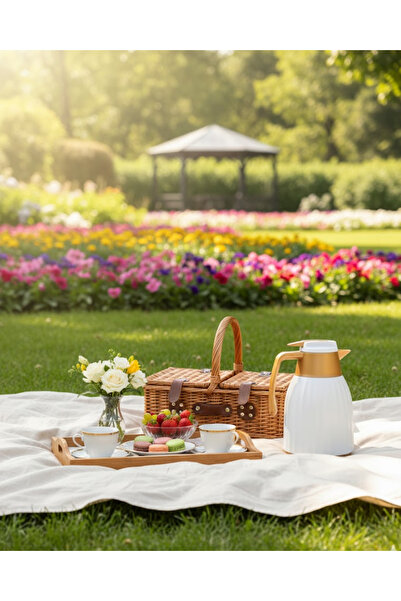 AiroBazar 1.5 Liter Double Glass Vacuum Thermos |   Heat Resistant, Keeps Warm & Cold for a Long Time