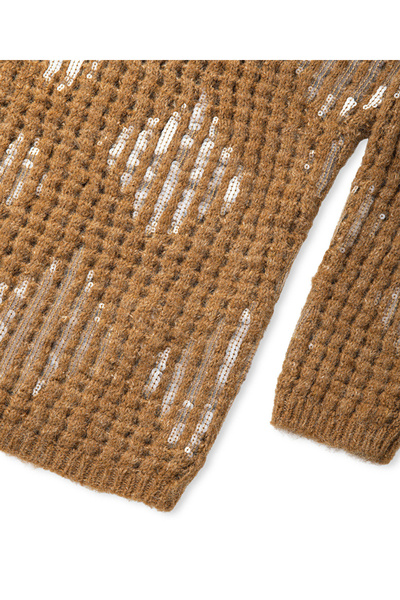 İpekyol Tricottage with Openwork and Sequins