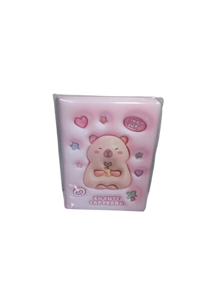 Linea Puffy (14*20 cm) 80 Sheets Lined Journal (so Cute Capy Bara)