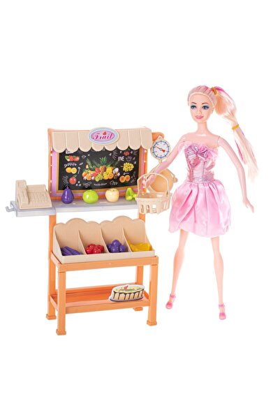 ZakupyTV Σετ κούκλας περιπέτειας σούπερ μάρκετ με αξεσουάρ, 3+, 30cm, πολύχρωμη