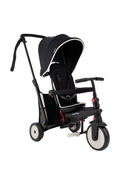 trike fix Παιδικό τρίκυκλο 360° με δυνατότητα μετακίνησης σε μαύρο χρώμα, ηλικίες 1-6 ετών