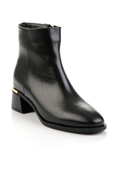 Bambi Siyah Kadın Bot & Bootie K02924125842