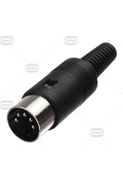 WIMO 5-pin DIN plug 180°