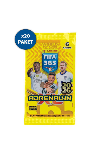 Panini Fifa 365 Adrenaline XL 20-Pack Booster Pack