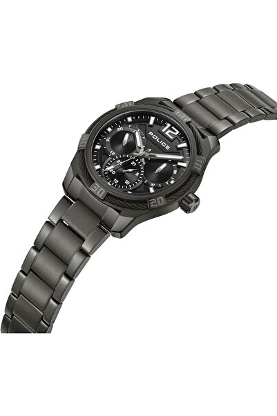 Police Polysh Gents Watch With Stainless Steel Bracelet 5 Atm