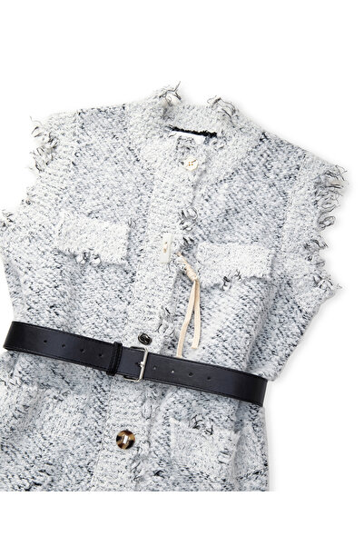 İpekyol Eskitme efektli triko