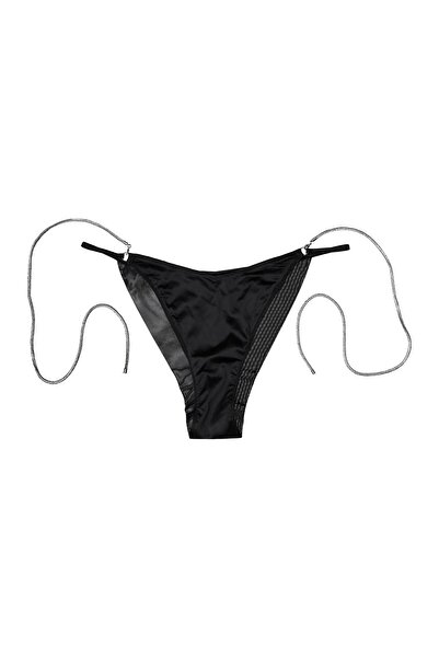 ESOTIQ Women's Satin Briefs with Decorative Strings Comfortable & Sexy Panties | Onyks