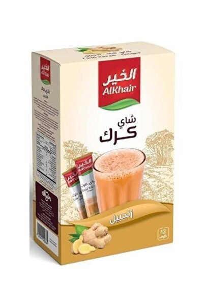 Alkhair شاي كرك بالزنجبيل 12 ظرف