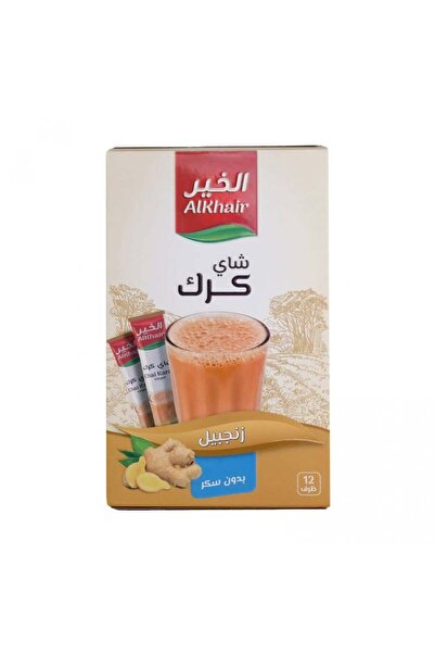 Alkhair Karak tea with ginger, sugar-free, 12 bags