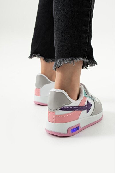 Miracan Daily Comfortable Sneakers Children's Velcro Sports Shoes Lighted