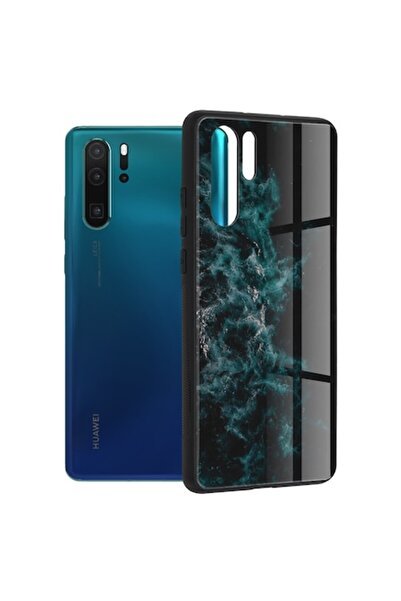 OEM Θήκη Huawei P30 Pro / P30 Pro New Edition, πολυανθρακικό, μπλε νεφέλωμα