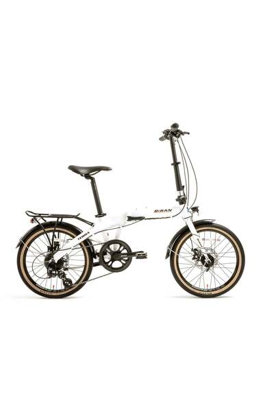 Bisan FX 3600 ALTUS KATLANIR BİSİKLET 31.5 CM MD 20 JANT 8 VİTES BEYAZ SİYAH ...