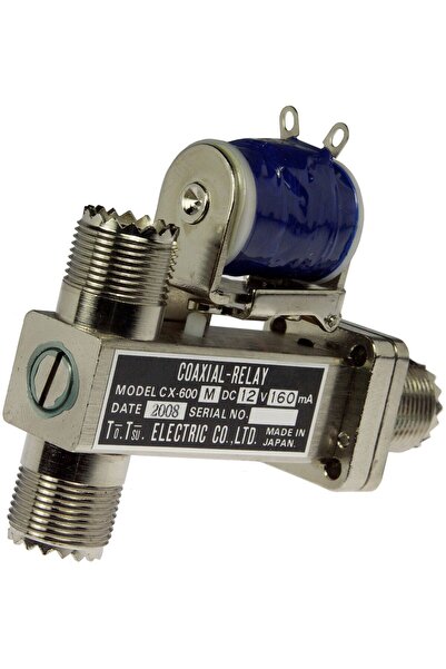 TOHTSU CX-600M – Coaxial relay SPDT 3x PL, 12V