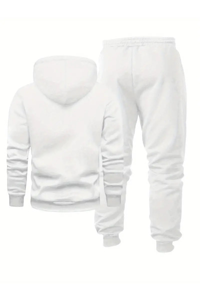 macklin Unisex Ανδρικό Γυναικείο Σετ Φούτερ με κουκούλα Chicago El 1898 με στάμπα Oversize 3 Thread