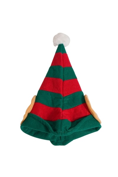 SHOPIENS Children's Elf Hat for Kids, Multicolor, 34 cm